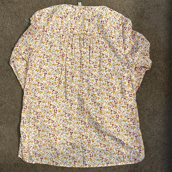 Women’s Lucky Brand Long Sleeve Blouse - Picture 3 of 3